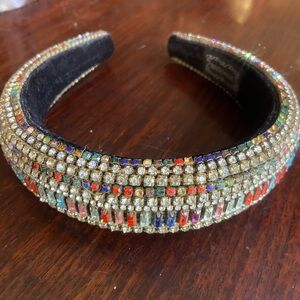 Multicolor Rhinestone Embellished Headband